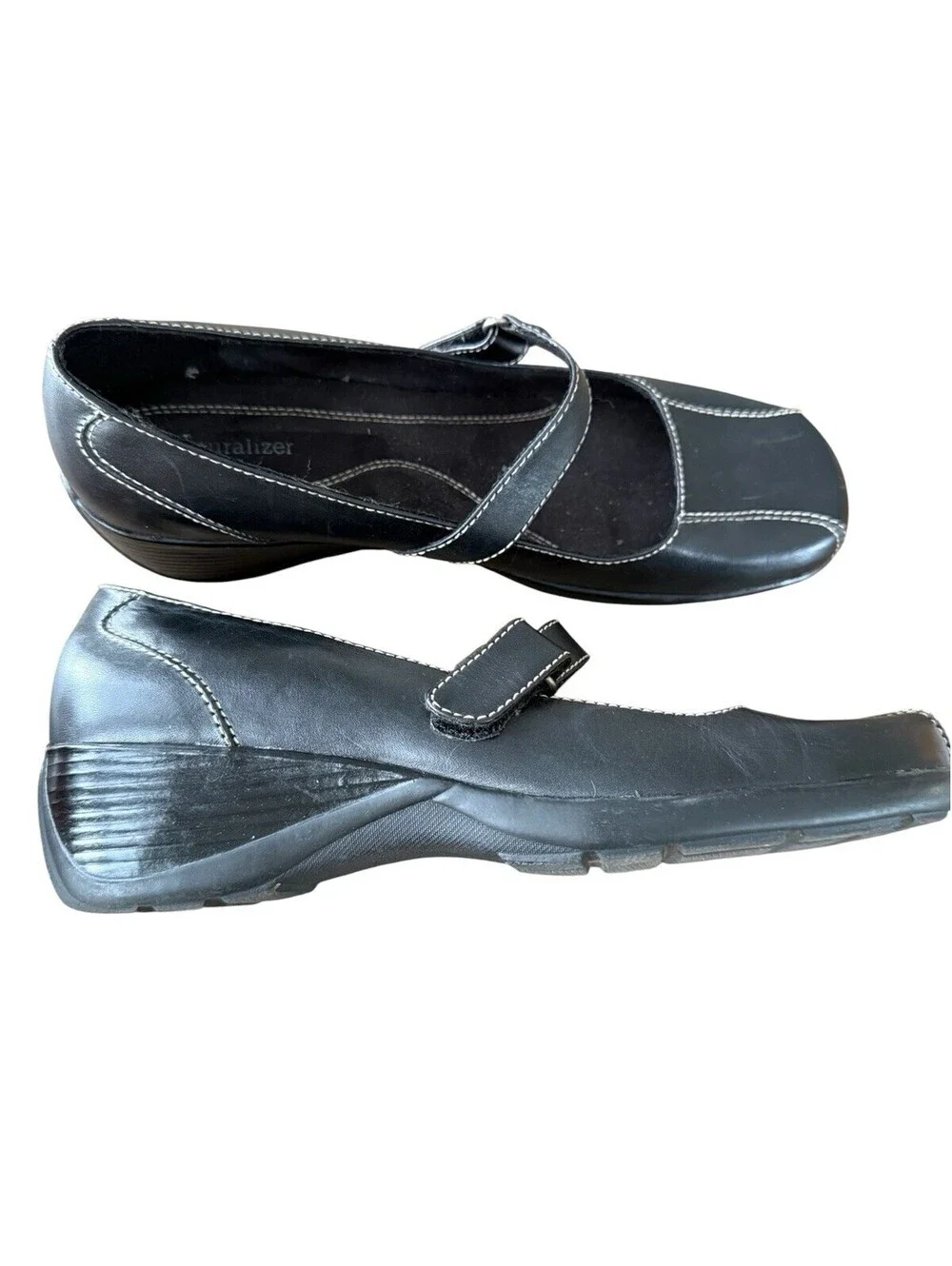 Naturalizer Mary Janes Addie Size 9.5 Leather Upper